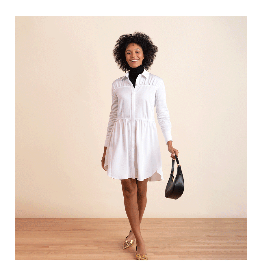 Lilium Shirt Dress by A Million Lilies